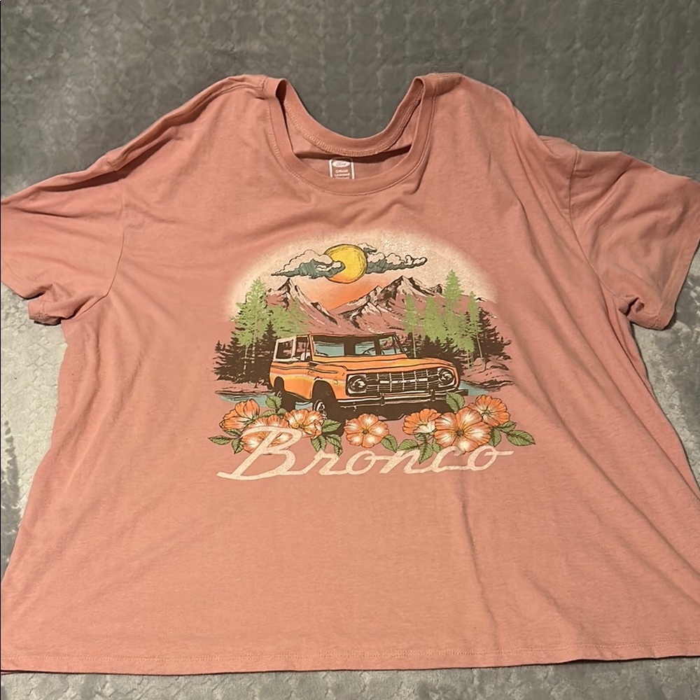 Pink Ford Bronco Women’s T-Shirt
